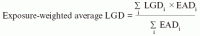 ead weighted lgd
